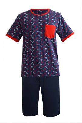 Pijamale, Pijama barbati bumbac  - Pijama barbati bumbac 